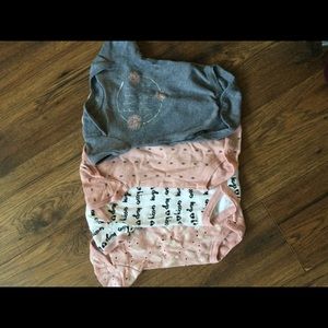 4 set of onesies 0-3m